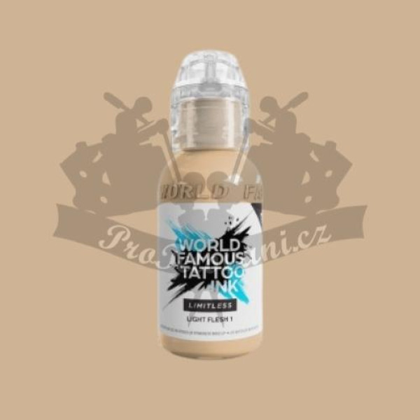 Tetovací barva World Famous Limitless LIGHT FLESH 1 30 ml REACH 2023