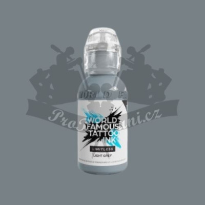 Tetovací barva World Famous Limitless LIGHT GREY 1 30 ml REACH 2023