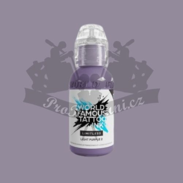 Tetovací barva World Famous Limitless LIGHT PURPLE 2 30 ml EXPIROVANÉ