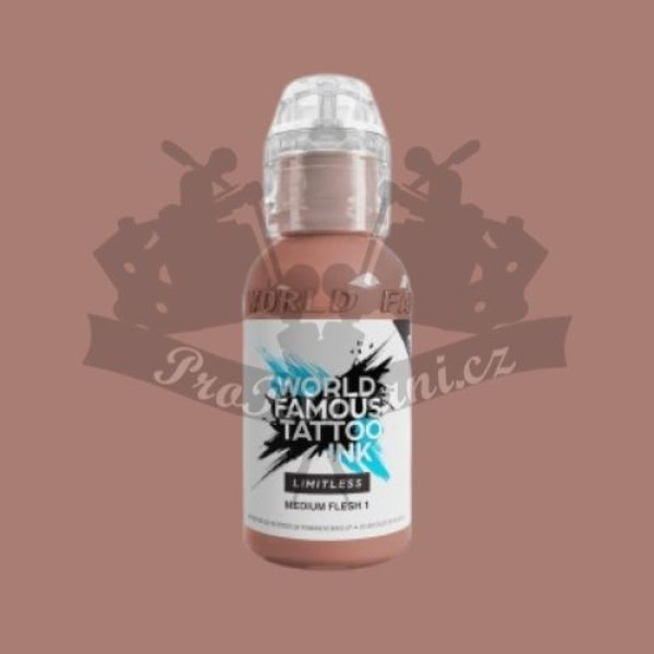 Tetovací barva World Famous Limitless MEDIUM FLESH 1 30 ml REACH 2023