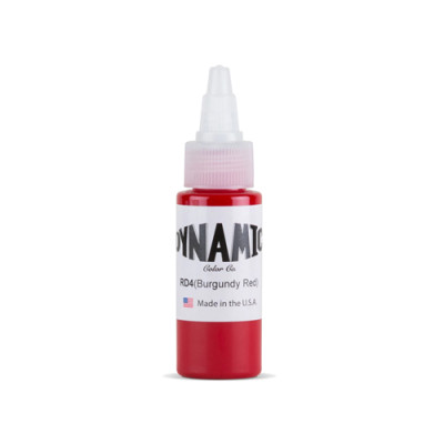 Dynamic ink Burgundy Red umělecká barva 30ml