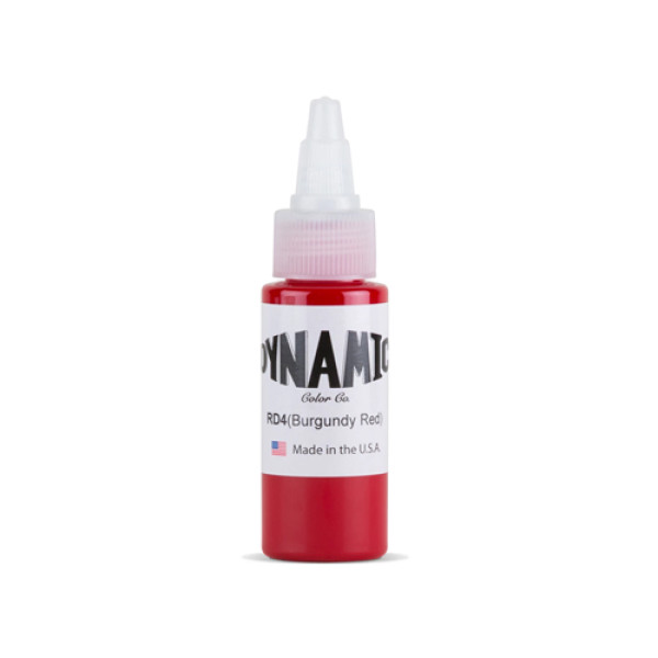 Dynamic ink Burgundy Red umělecká barva 30ml