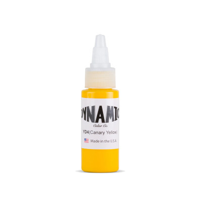 Dynamic ink Canary Yellow umělecká barva 30ml