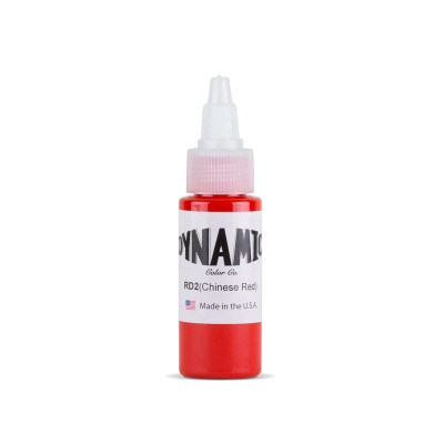 Dynamic ink Chinese Red umělecká barva 30ml