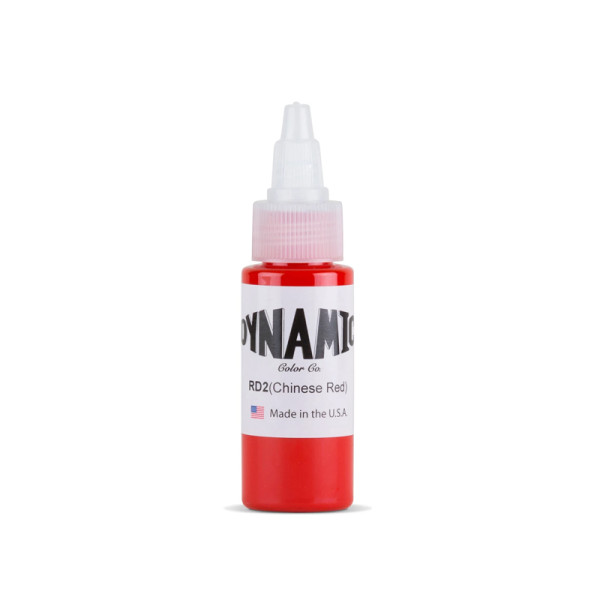 Dynamic ink Chinese Red umělecká barva 30ml