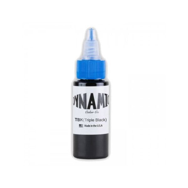 Dynamic ink Black Triple Black umělecká barva 30ml