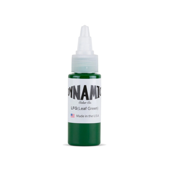 Dynamic ink Leaf Green umělecká barva 30ml