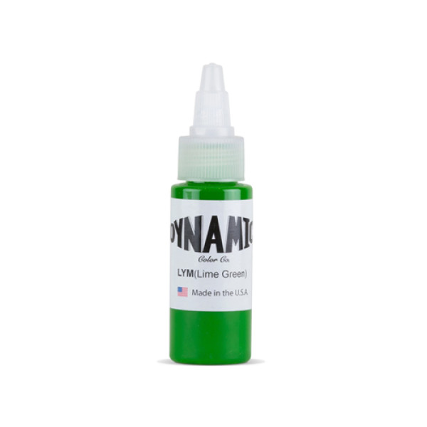 Dynamic ink Lime Green umělecká barva 30ml