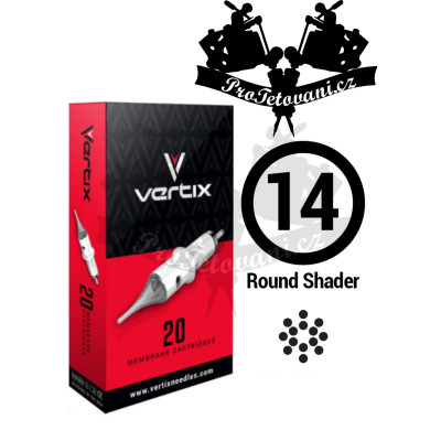 Tetovací cartridge VERTIX 14RS FK IRONS