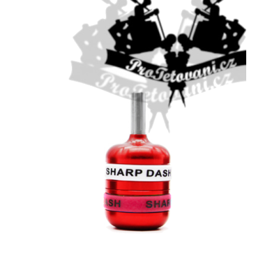 Tetovací grip EZ sharp dash samouzavíratelný RED