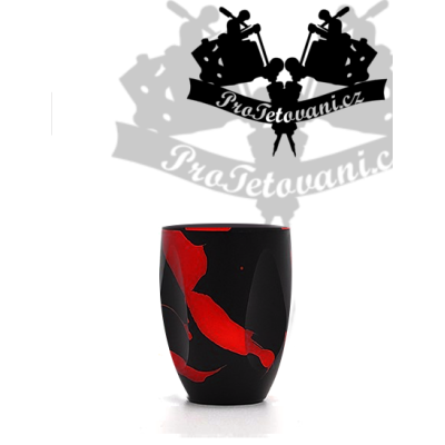 Tetovací grip Finger Black Red Nest pro strojky typu PEN