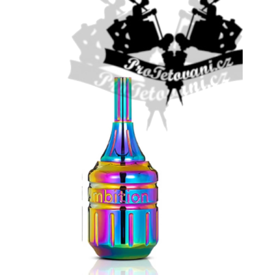 Tetovací grip na cartridge Ambition RAINBOW 30 mm