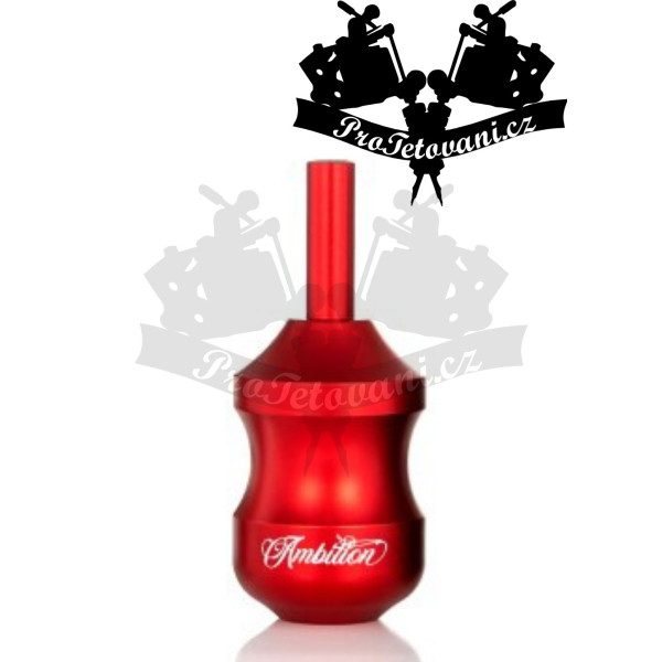 Tetovací grip na cartridge Ambition ROUND RED 32 mm