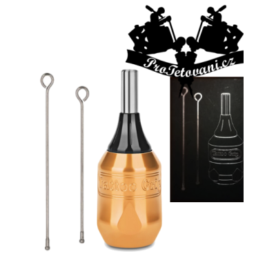 Tetovací grip na cartridge Ameno GOLD a táhla