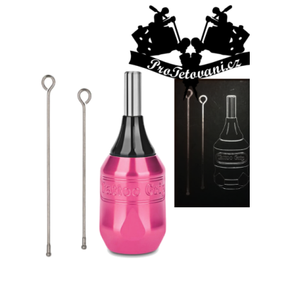 Tetovací grip na cartridge Ameno Purple a táhla