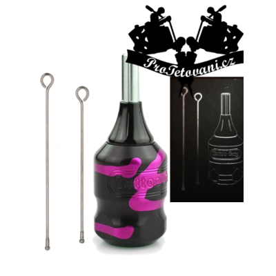 Tetovací grip na cartridge Vitium Purple a táhla