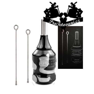 Tetovací grip na cartridge Vitium Silver a táhla