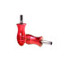 Tetovací grip a tubus fish red 50mm