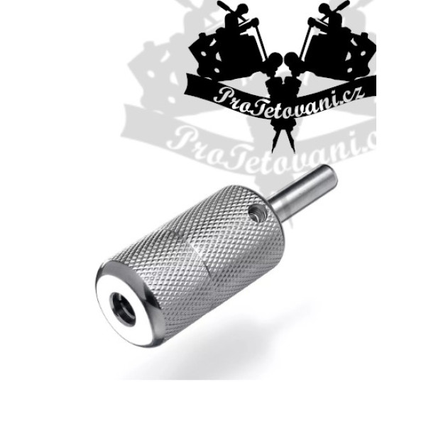 Tetovací grip s nerezové oceli dělitelný Shiny 30 mm