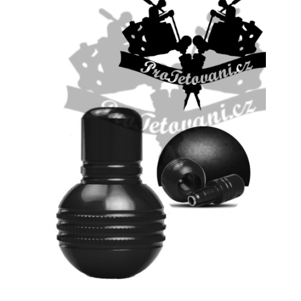 Tetovací grip Self lock bomb Black 35mm