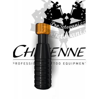 Originální tetovací grip CHEYENNE BLACK 22 mm