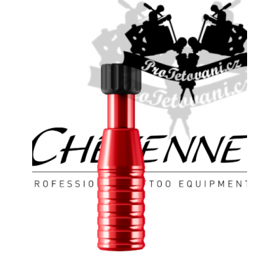 Originální tetovací grip CHEYENNE RED 22 mm