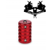 Tetovací grip a tubus protiskluzový 30 mm red