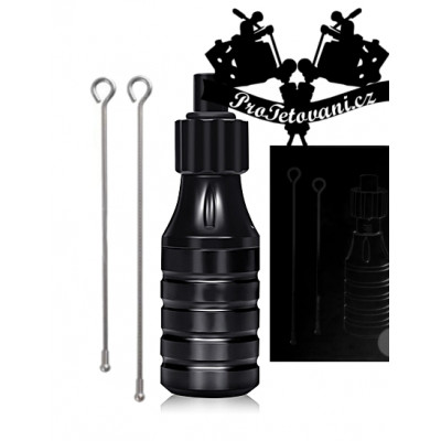 Tetovací grip na cartridge SUPREME BLACK a táhla