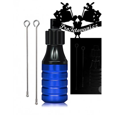 Tetovací grip na cartridge SUPREME BLUE a táhla
