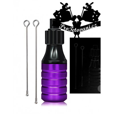Tetovací grip na cartridge SUPREME PURPLE a táhla