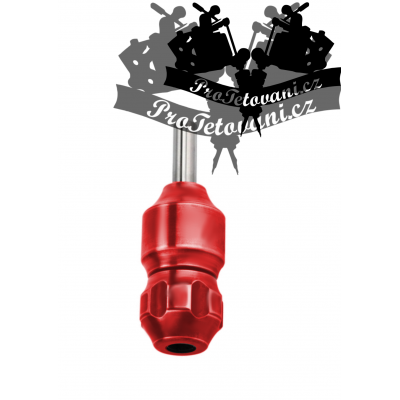 Tetovací grip s tubusem Machine Red
