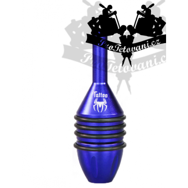 Tetovací grip SPIDERMAN blue pro klasické strojky