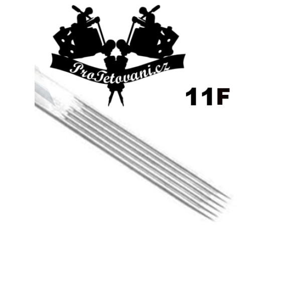 Tetovací jehla Flat 11 F11
