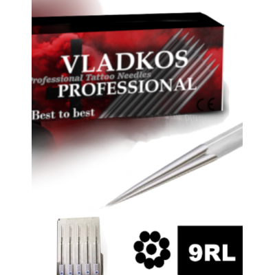 Tetovací jehla Vladkos Professional 9 RL