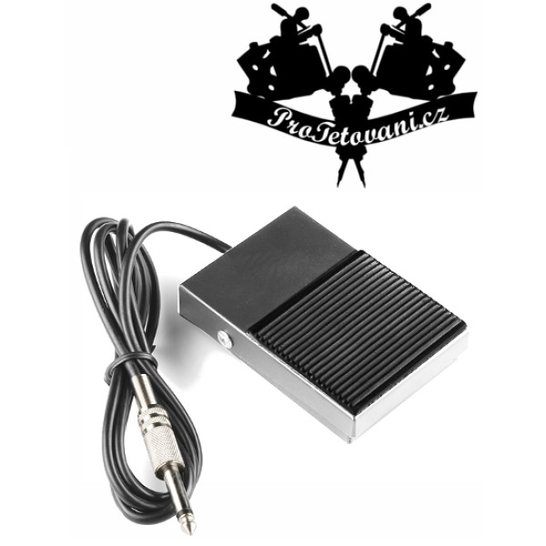 Nožní pedál pro tetovací strojky Heavy steel