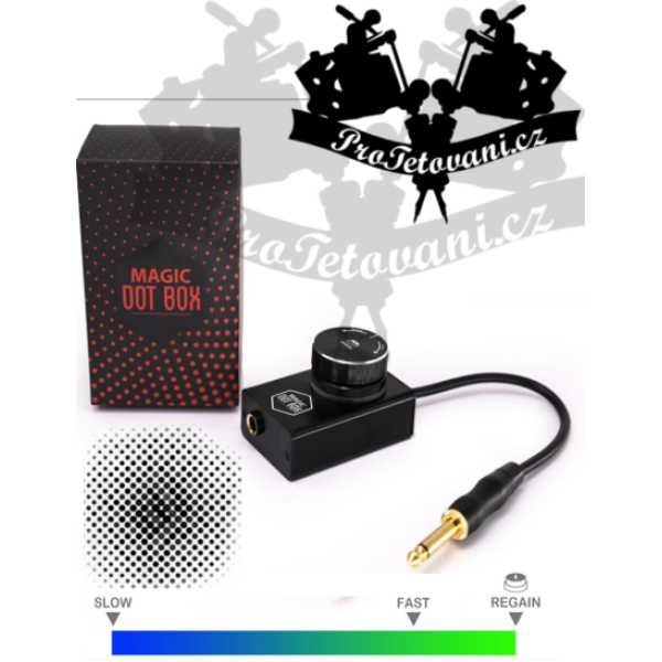 Rozdělovač chodu tetovacího strojku vhodné pro DOTWORK