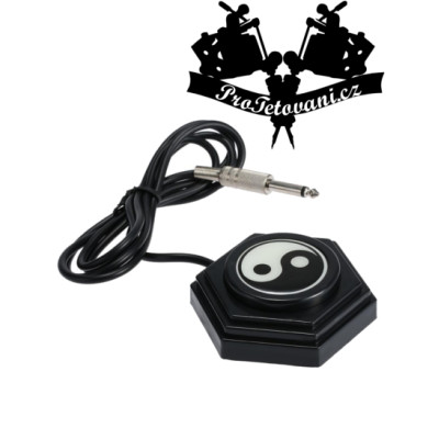 Nožní pedál Yin Yang pro tetovací strojky