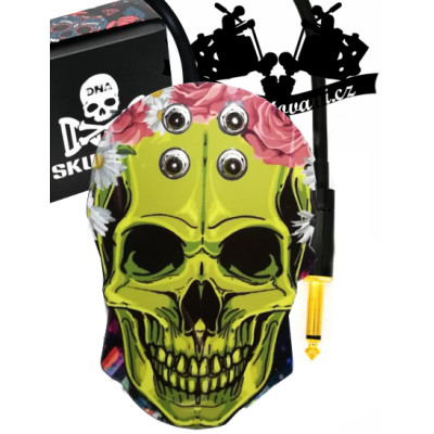 Tetovací pedál Skull II  Flowers