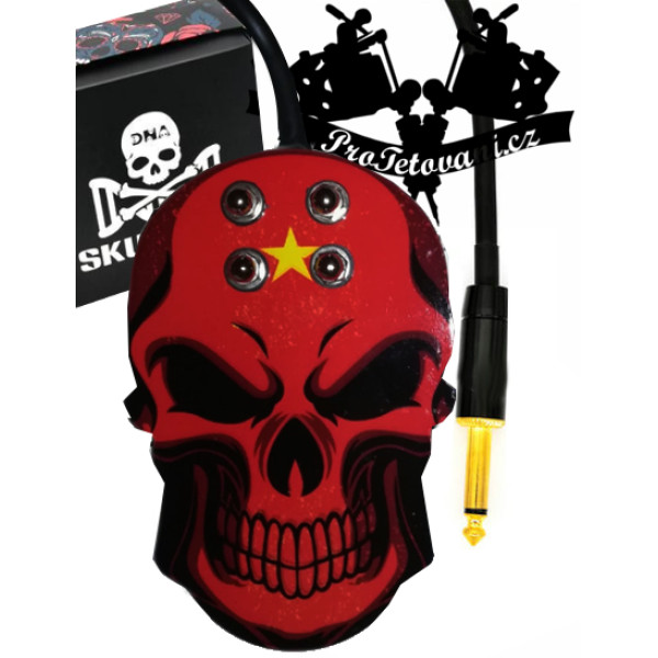 Tetovací pedál Skull II Rusia Power