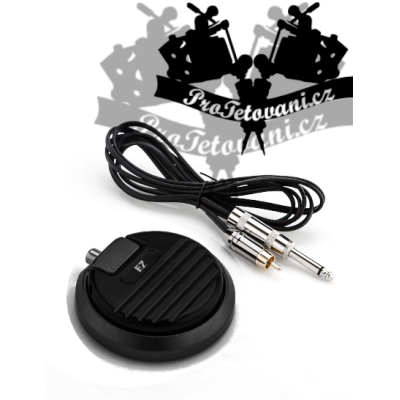 Železný tetovací pedál EZ CIRCULAR BLACK