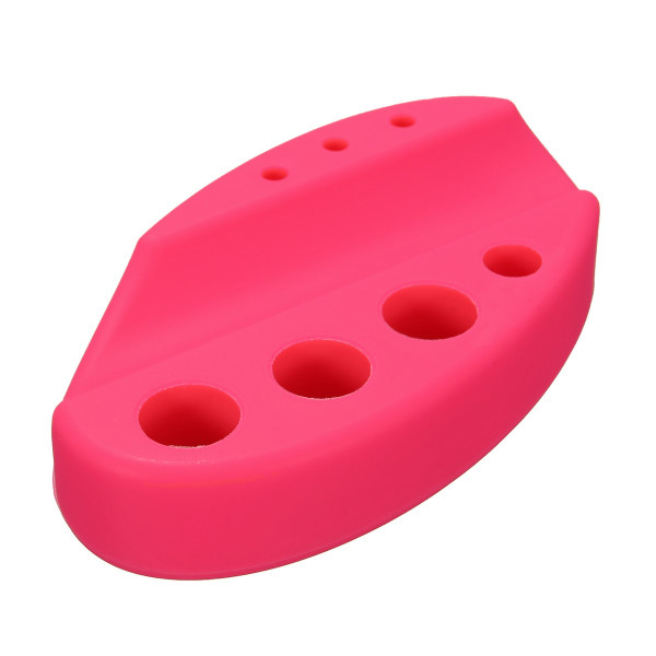 Silikonový držák stojánek na kalíšky a tetovací pero Pink