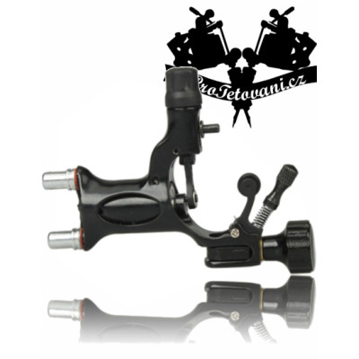 Rotační tetovací strojek Black Pro a tetovací grip