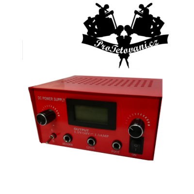 Duální LCD zdroj pro tetování RED