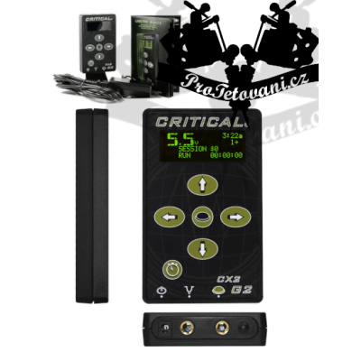 Originální tetovací zdroj CRITICAL CX2 GENERACE 2