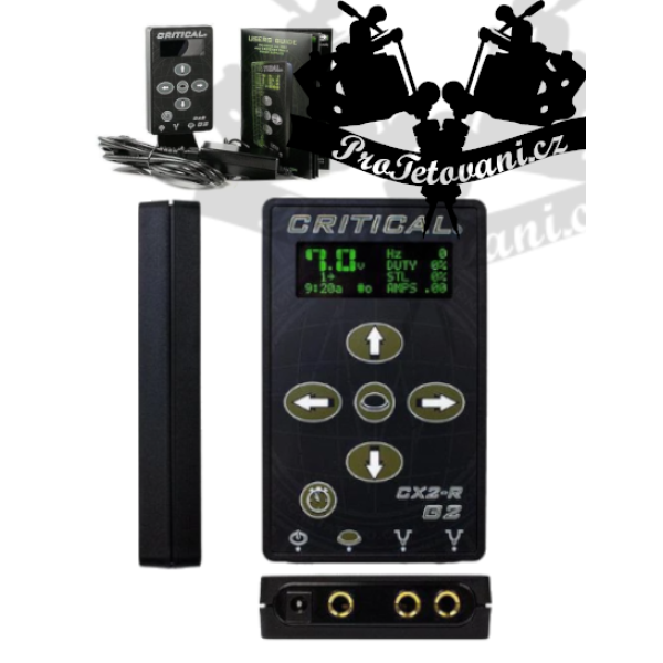 Originální tetovací zdroj CRITICAL CX2-R GENERACE 2