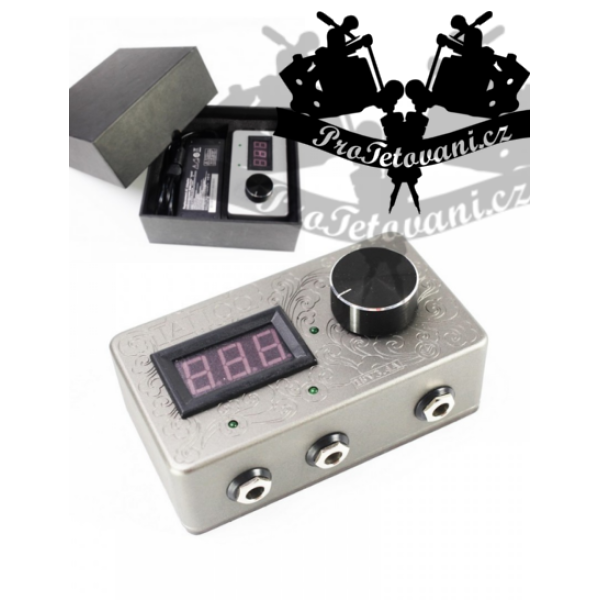 Tetovací zdroj SILVER BRICK duální