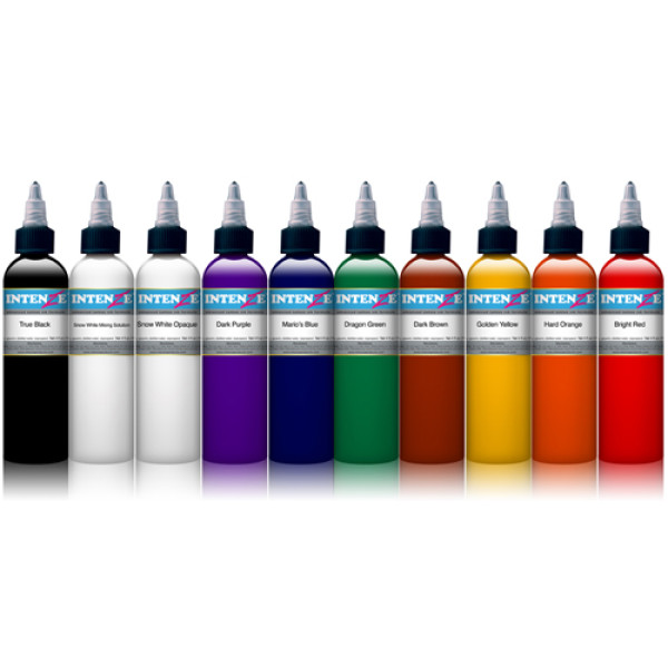 Set uměleckých barev Intenze 10 barev v sadě