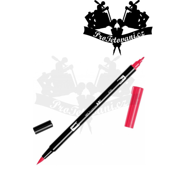 Tombow ABT Oboustranný štětcový fix na kůži i papír Persimmon 835