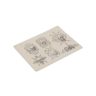 Trénovací tetovací kůže lebka