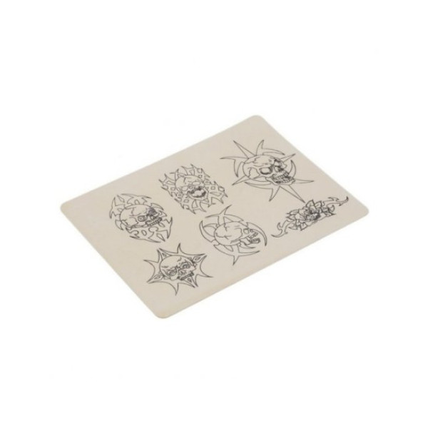 Trénovací tetovací kůže lebka